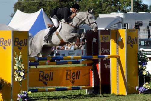 NRM Gandalf and Mark Todd Winners of the Eventing Challenge at HOY 2008